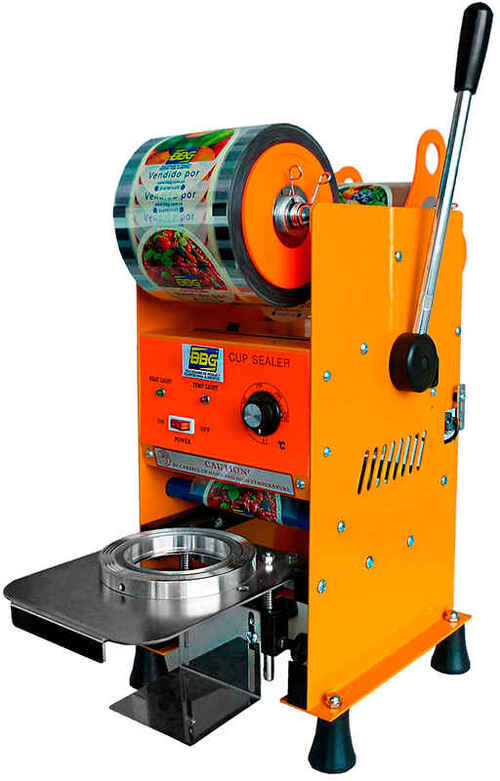 Imagen de SELLADORA SEMI-AUTOMÁTICA DE VASOS BBG Ref: SELL V 200
